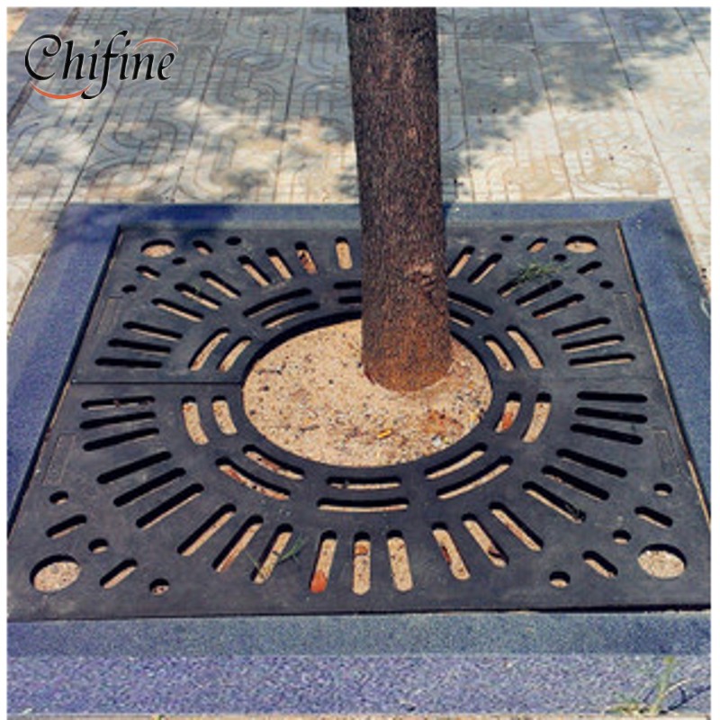 cast tree grate