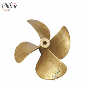 OEM High Precision 4 Blade Type Marine Ship Boat Cast Brass Propeller