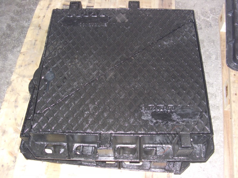 En124 D400 Ductile Iron Cover Manufacturer Cast Iron Manhole