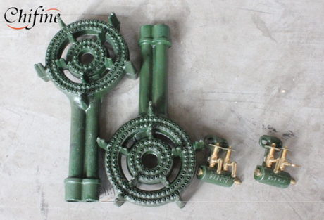 30-1 Cast Iron Two Ring Gas Burner – Qingdao SolidTech-Casting
