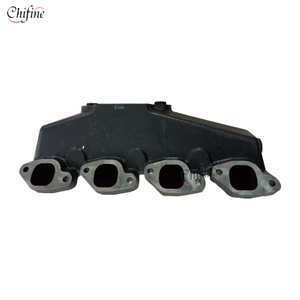 Customization Shell Mold Casting Part of Cast Iron Exhaust Manifold Foundry