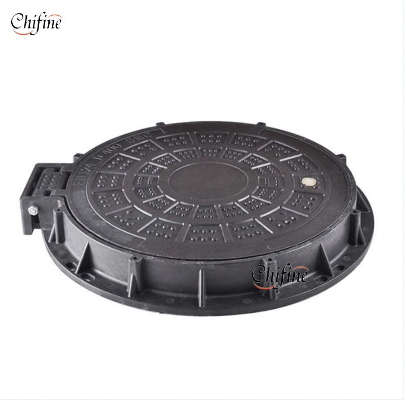 Heavy Duty Circular Manhole Cover with Round Frame (DN600)